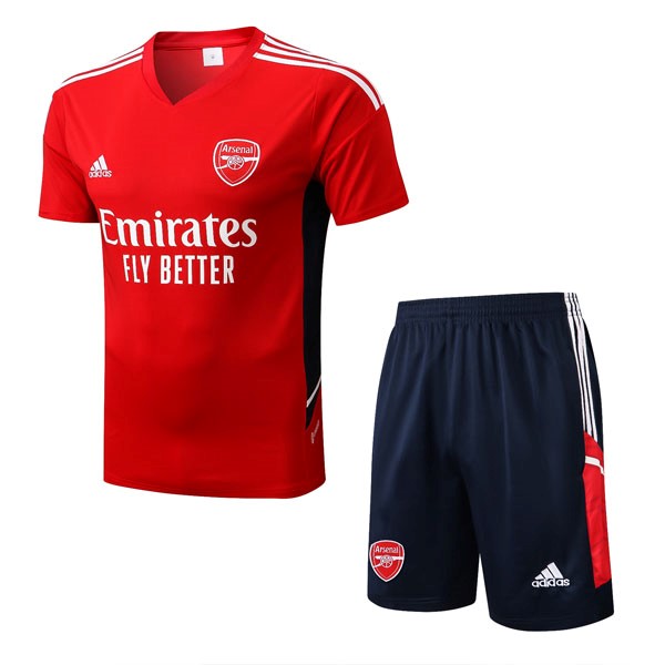 Camiseta Entrenamiento Arsenal Conjunto Completo 2022/23 Rojo